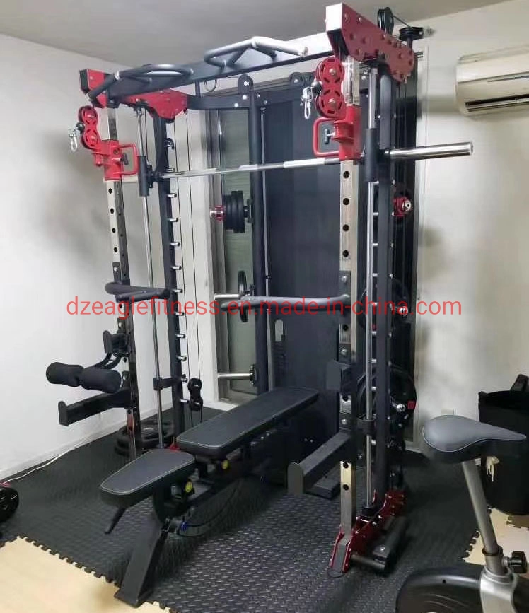 Fitness Factory Multi Function Smith Machine Strength Fitness Equipment for Home and Commercial Use