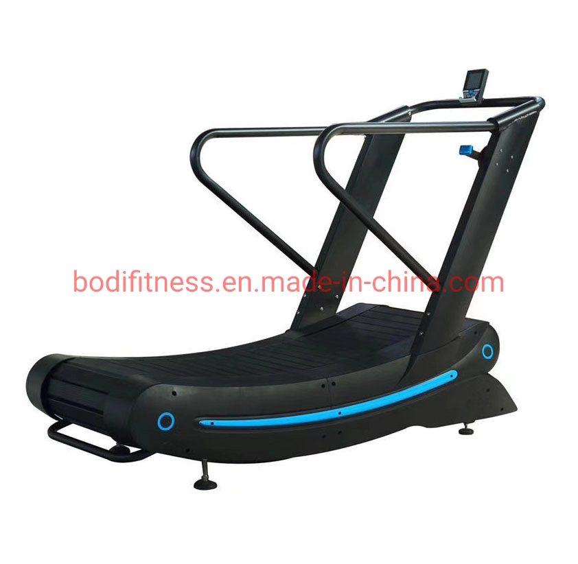 Commercial Gym Fitness Self-Generating Treadmill Running Machine Curve Treadmill