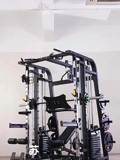 Professionnel multifonctionnel exercice à domicile Multi Squat jambe élever bureau corps Fitness Smith Machine équipement de gymnastique